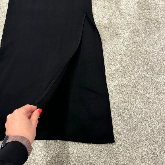 Shona Joy Basic Lucy One Shoulder Midi Dress Black Size Medium Like New - Picture 5 of 10